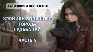 ХРОНИКИ БОЛЬШОГО ГОРОДА. СУДЬБА ТАЙ| ЧАСТЬ 4 | ЛЮБОВНЫЙ РОМАН |ФЕНТЕЗИ АУДИОКНИГА ПОЛНОСТЬЮ