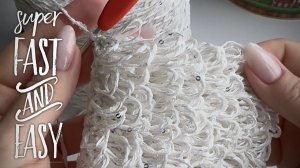 ЭТО СУПЕР БЫСТРО ‼️ 🔥СЕКРЕТНАЯ ТЕХНИКА ВЯЗАНИЯ  ‼️ 😍 МАСТЕР-КЛАСС!