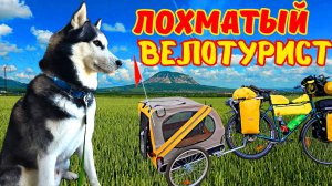 Велопутешествие с ХАСКИ по кличке «Джек». КМВ. Минводы-Железноводск