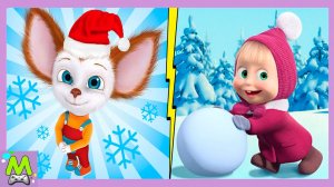 Маша и Медведь с Барбоскиными Готовятся к Новому Году.Встречаем Праздник с Героями Мультиков