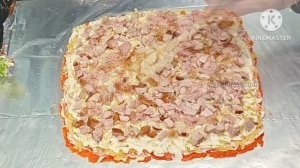 Королевский салат ❤️! Гости в шоке от того, из чего он сделан! ОЧЕНЬ ВКУСНЫЙ!