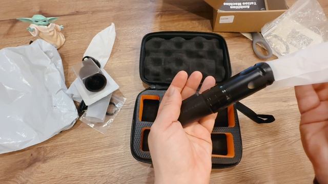 Распаковка тату машинки Ambition Mars U Black