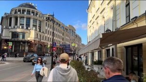 🌆Москва прогулка по столице России улицы, атмосфера и городской ритм✨