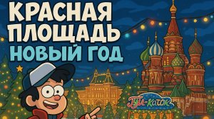 Новогодняя Москва: огни Красной площади и ГУМ-каток