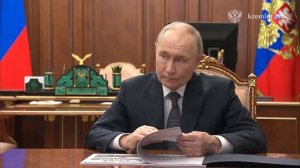 Рабочая встреча Путина с главой Кабардино-Балкарской Республики