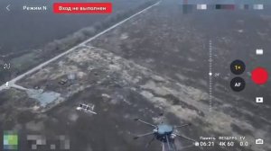 🔥Момент уничтожения вражеской «Бабы Яги» FPV-дроном, снятый с квадрокоптера.