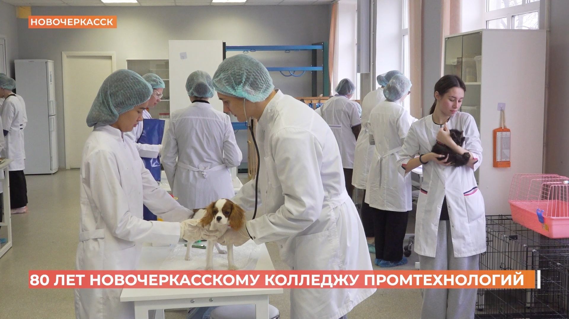 Новочеркасский колледж промтехнологий отмечает 80-летие смотреть онлайн