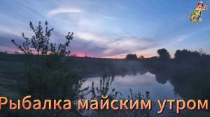 Рыбалка. Майское утро.