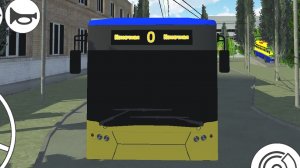 катаемся на троллейбусе ЛАЗ Е301