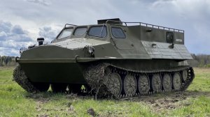 Гусеничный Транспортёр - Тягач ГТ-Т (изделие 21) Вездеход Амфибия
