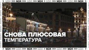 Плюсовая температура вновь зафиксирована в Москве - Москва 24