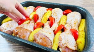 Рецепт БОМБА! Куриные НОЖКИ с КАРТОШКОЙ на ужин! Голени с картошкой в духовке!