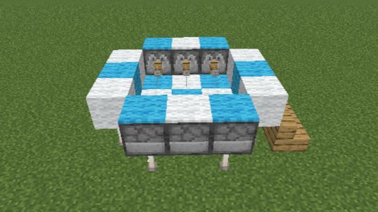 Как построить рабочий батут в майнкрафте. смотреть онлайн