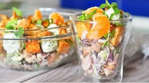 ОЛИВЬЕ БОЛЬШЕ НЕ В МОДЕ  Новогодний Салат  Рецепт вкусного и необычного салата на Новый Год 2026