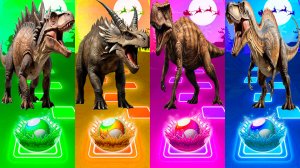 Coffin Dance Динозавры 260 уровень - Мультики про Динозавров | МУЛЬТФИЛЬМЫ ДИНОЗАВРЫ в Tiles Hop