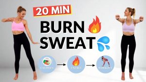 🔥 20-МИНУТНАЯ ЖИРОСЖИГАЮЩАЯ КАРДИО-ТРЕНИРОВКА ДЛЯ ПОХУДЕНИЯ 🔥БЕРЕЖНО ДЛЯ КОЛЕНЕЙ🔥МИКС 2025 ГОДА🔥