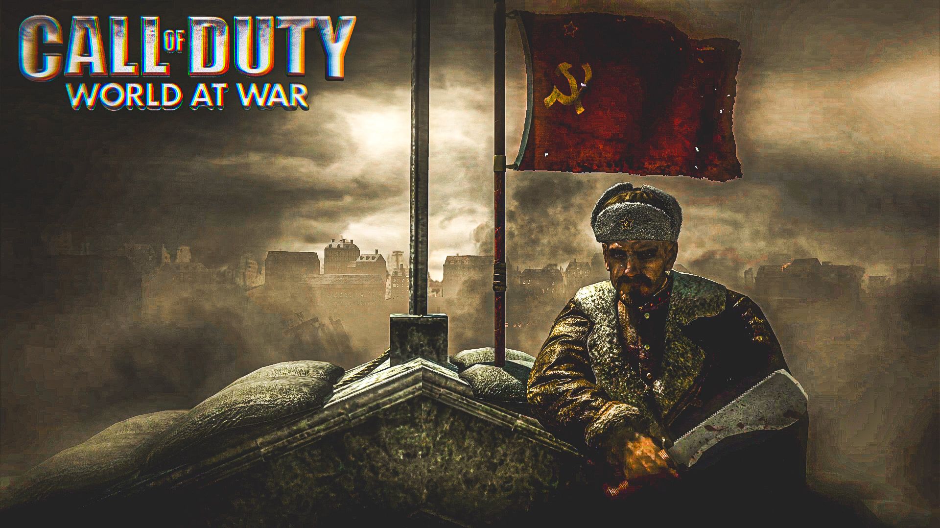 КРАХ! (Call of Duty: World at War №15). Тихое прохождение. смотреть онлайн