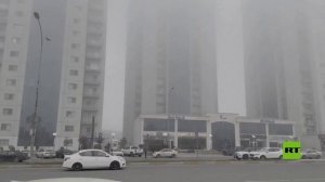 العراق.. ضباب كثيف يغطي أربيل ويوقف الرحلات الجوية في المطار