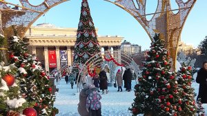 На Площади Ленина/ Новогоднее настроение/ Новосибирск 🙂/14.12.2025