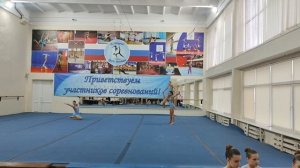 ТР 8-15 лет, Ярмолюк Александра - Семенова Валерия - Попова Анастасия, КРСДМОО,Балансовое упражнение