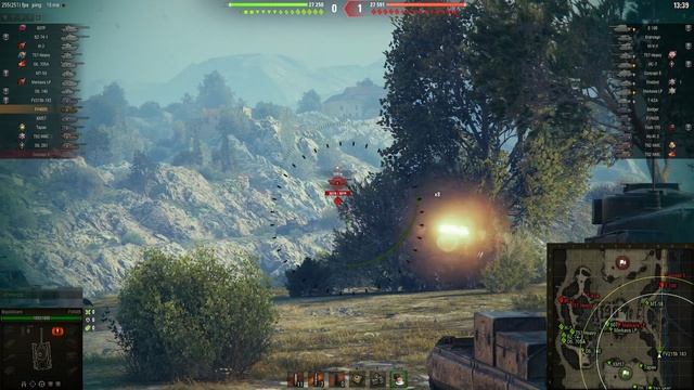 Взрыв БК | FV4005 II vs E100