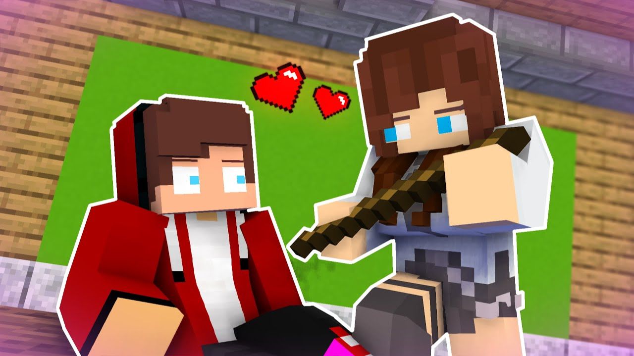 Джей Джей и Майки возвращаются в школу - майнкрафт анимация смотреть онлайн