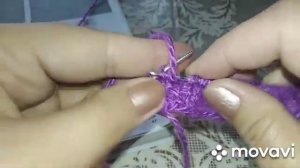 19. МК# КРАСИВЫЙ  УЗОР ИЗ ЛИЦЕВЫХ И ИЗНАНОЧНЫХ ПЕТЕЛЬ#