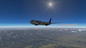 Сочи - Баку | Azur Air | FF 767-300ERR | URSS - UDDD | Vatsim