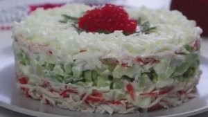Королевский КРАБОВЫЙ САЛАТ/Всего ТРИ Ингредиента! Безумно вкусный