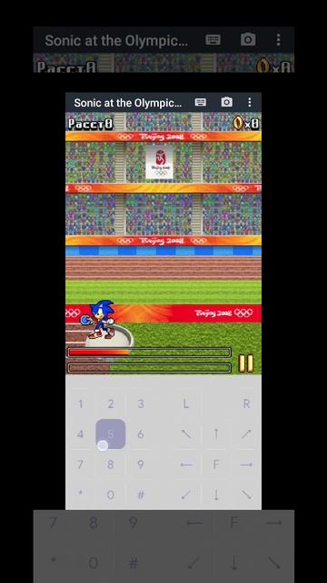 Sonic At The Olympic Games (JAVA) Gameplay