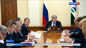 Глава КБР Казбек Коков провел совещание с главами администраций городов и районов