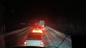 Трассы закрыты но мы едем, замело снегом, примëрзли тормоза