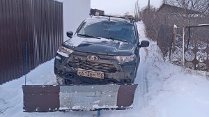 Отвал для нивы тревел в действии 🌨️🚜.mp4