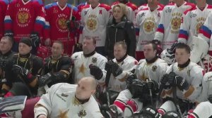 Председатель Совета Федерации Валентина Матвиенко посетила команду по следж-хоккею «Звезда», 16.12