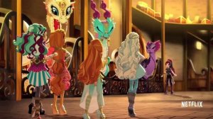 Trailer Netflix Jogo de Dragões Ever After High эвер афтер хай