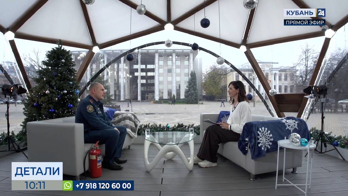 Денис Остапенко: в каждом доме должен быть огнетушитель