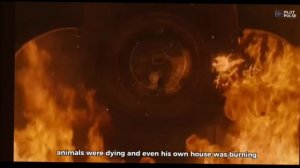 Маленькая девочка предсказывает конец света за 50 лет до его наступления | «Зная» (2009)