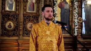 Проповедь чтеца Игоря Бунина