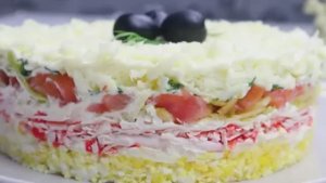 НОВОГОДНИЙ Салат "Снежный король"