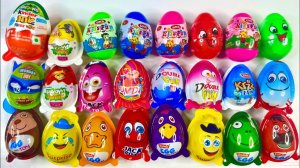 МЕГА РАСПАКОВКА КИНДЕР СЮРПРИЗОВ! КАКИЕ ИГРУШКИ ВНУТРИ?