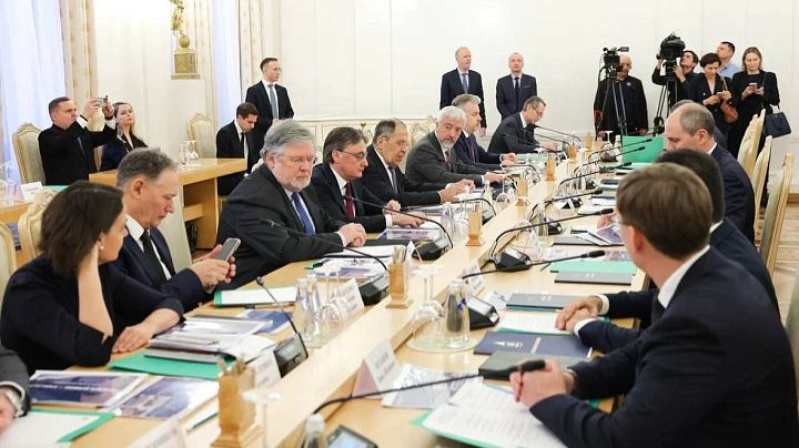 С.В.Лавров по тематике арктического измерения межрегионального сотрудничества, Москва, 16 декабря