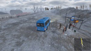 Bus Driver Simuliator Зима в г.Оке!