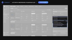 Алгоритм увеличения аукционных цен