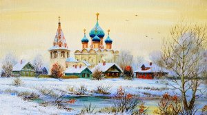 Зимняя сказка художника Галы Астаповой