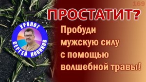 Простатит? Есть волшебная трава!
