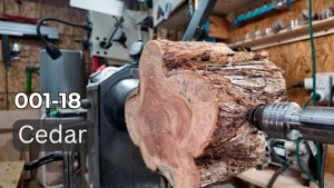 Токарка по дереву Конфетница из кедра своими руками Токарные работы по дереву для начинающих №001_18