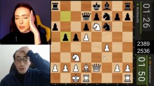 ЖЕРТВУЕМ ФИГУРУ! НЕМНОЖКО ТАК НАГЛОВАТО!   ШУРА ГЕЛЬМАН vs МАЙЯ ПОРОЖНЯК