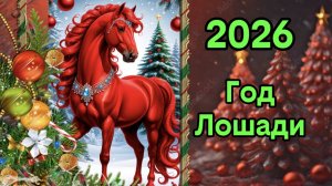 2026 Год Лошади. Уже стучится в двери к нам. С Новым Годом!