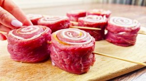 НЕВЕРОЯТНО вкусное МЯСО на Новый Год 2026 и Рождество! Мясо с луком и грибами в духовке!