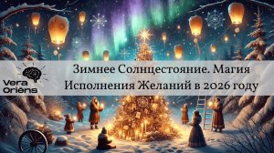 Запись вебинара "Зимнее Солнцестояние. Магия исполнения новогодних желаний"